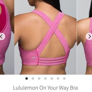 Lululemon On Your Way Bra size: 8